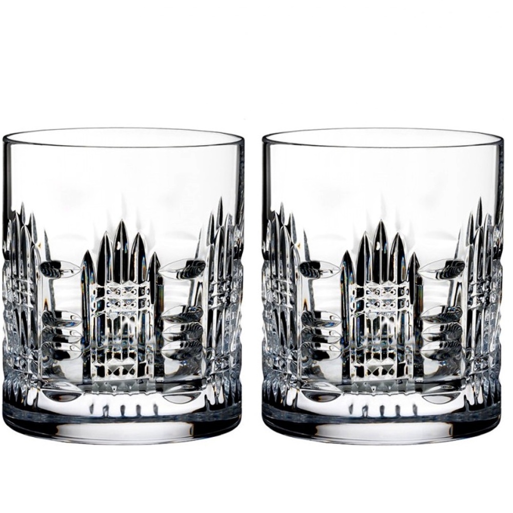 Waterford Crystal Dungarvan STRAIGHT SIDE Double Old Fashioned Tumbler DOF Rare